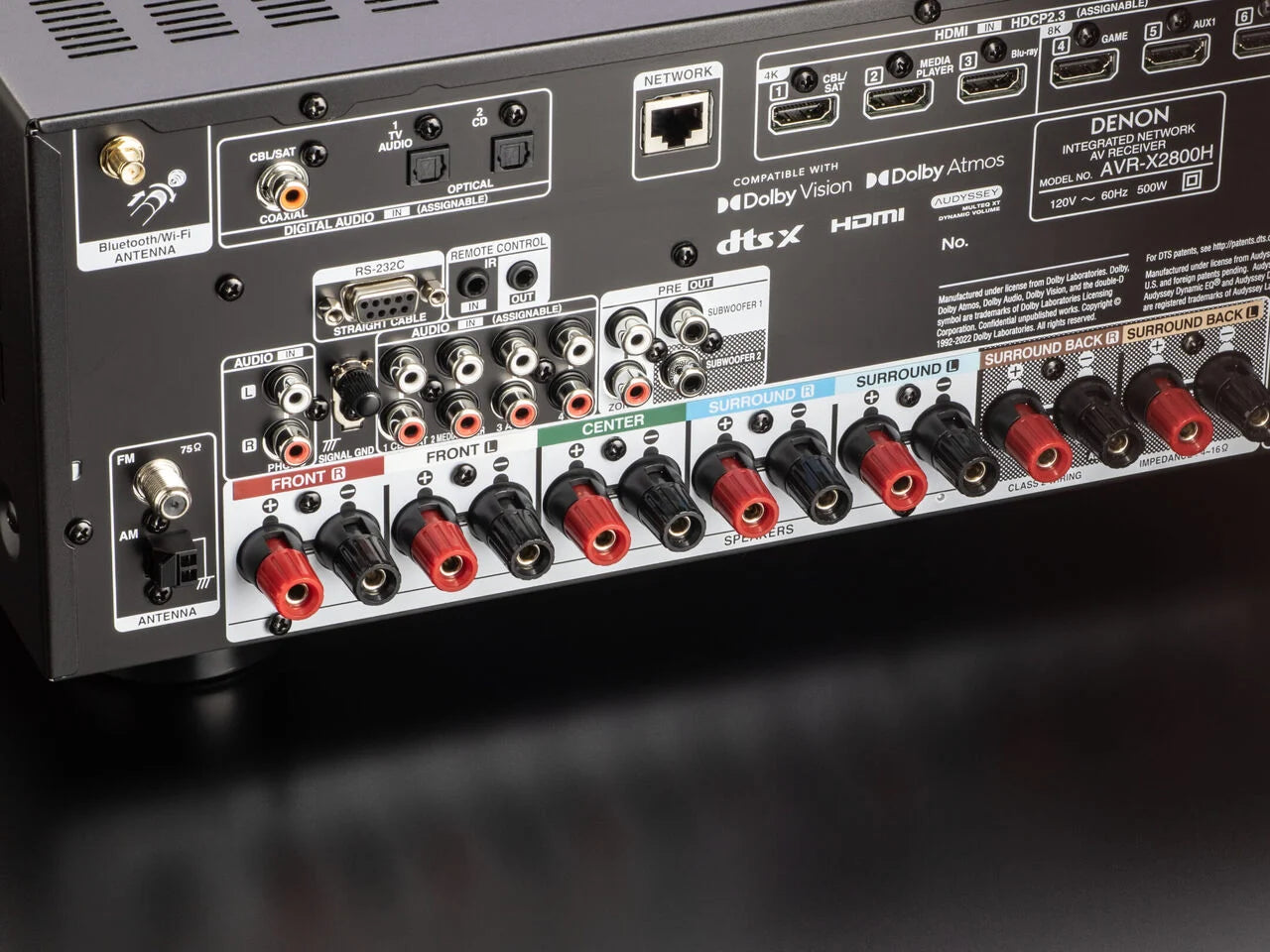 Denon AVR-X2800H AV Receiver