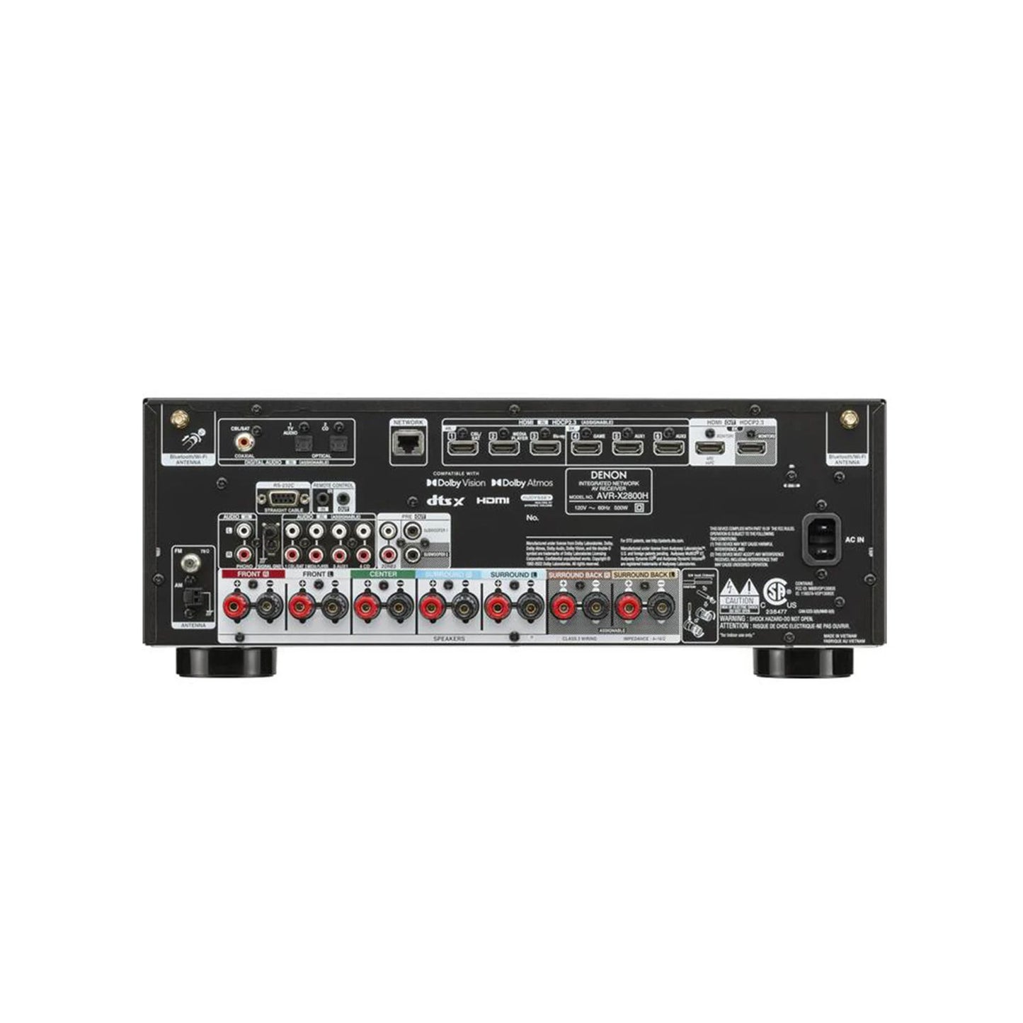 Denon AVR-X2800H AV Receiver