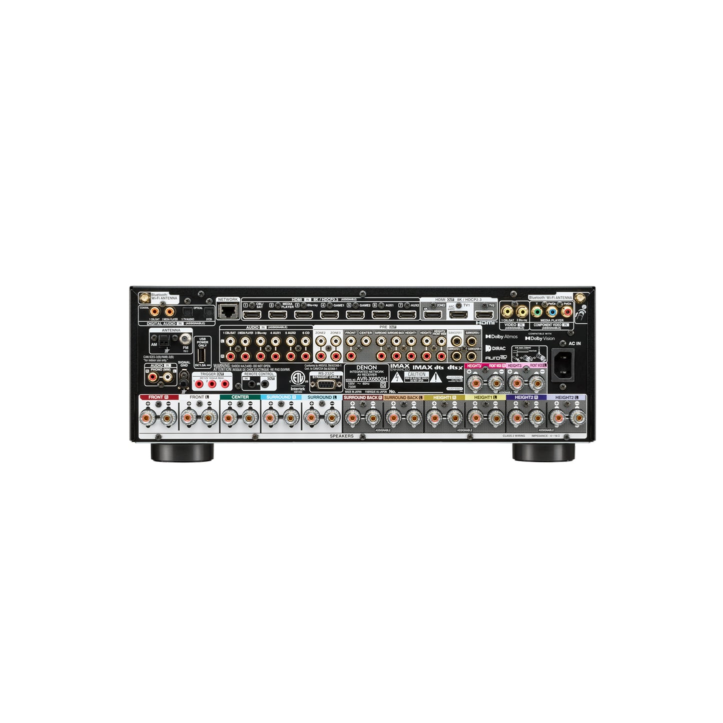 Denon AVC-X6800H - 11.4 AV Receiver