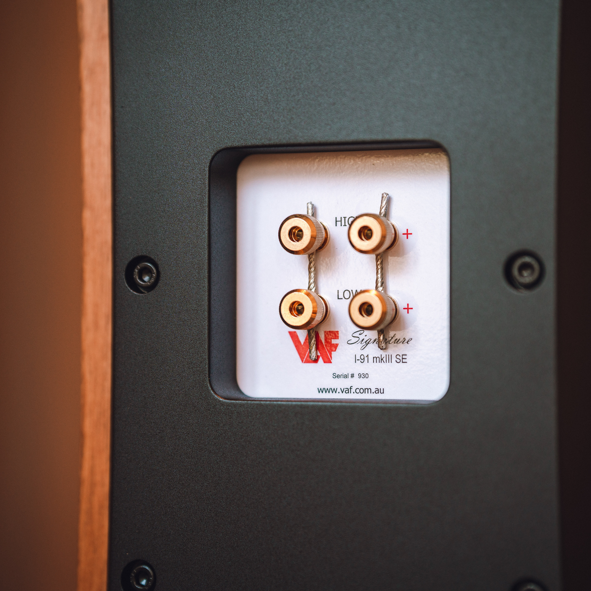 VAF Signature i91 MKIII SE Bookshelf Speakers | VAF Research