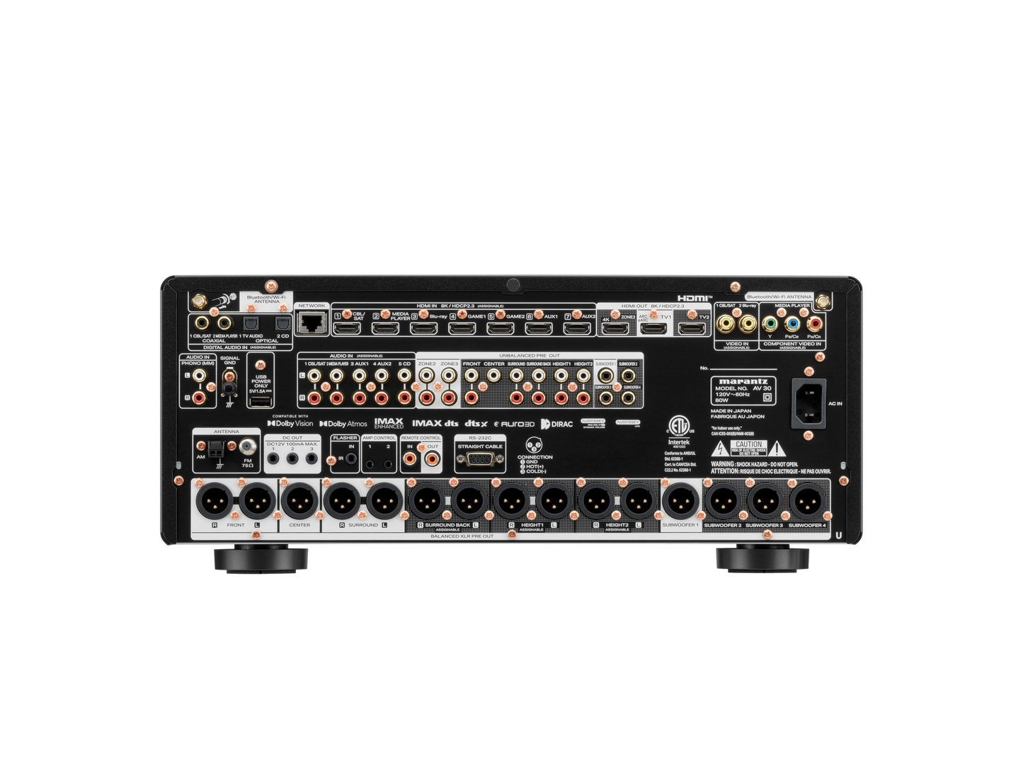 Marantz AV30 11.4 Channel Balanced AV Preamplifier