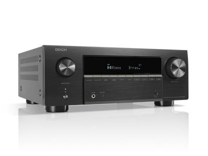 Denon AVR-X3900H DAB 9.4 Ch. 105W 4K/8K Dolby Atmos AV Receiver Powered by HEOS™