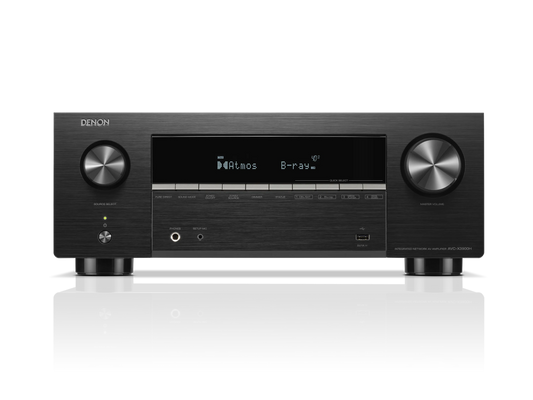 Denon AVR-X3900H DAB 9.4 Ch. 105W 4K/8K Dolby Atmos AV Receiver Powered by HEOS™