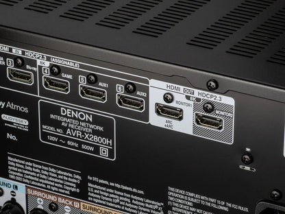 Denon AVC-X3800H AV Receiver