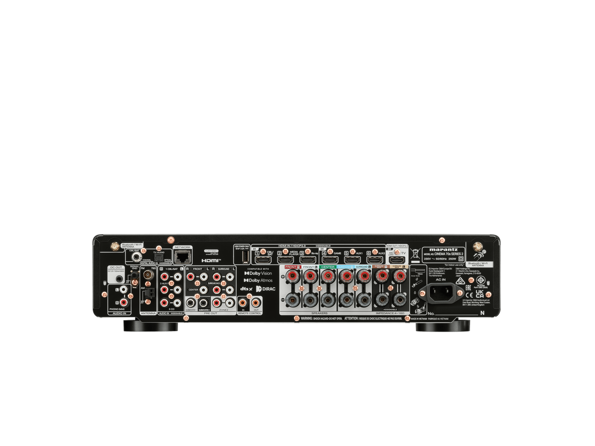 Marantz CINEMA 70s Series 2 7.2 Channel Slimline AV Receiver