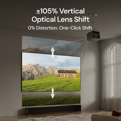 Valerion VisionMaster Max 4K Triple Laser Home Cinema Projector