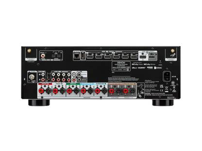 Denon AVR-X2900H DAB 7.2 Ch. 95W 4K/8K Dolby Atmos AV Receiver Powered by HEOS™