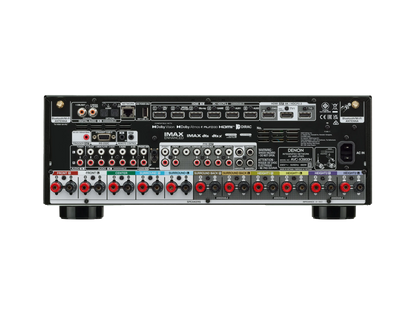 Denon AVR-X3900H DAB 9.4 Ch. 105W 4K/8K Dolby Atmos AV Receiver Powered by HEOS™