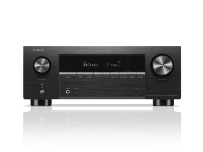 Denon AVR-X2900H DAB 7.2 Ch. 95W 4K/8K Dolby Atmos AV Receiver Powered by HEOS™
